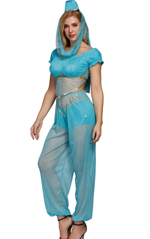 F1229A Genie Rhoda Carpet Sexy Adult Costume